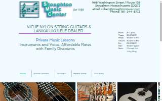 Stoughton Music Center of Brockton website