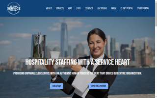 At Your Service Staffing - Boston website