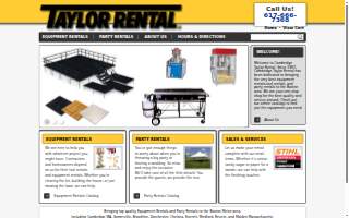 Cambridge Taylor Rental website