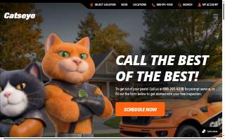 Catseye Pest Control - Boston website
