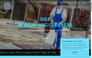 H&R Boston Rug Cleaners website