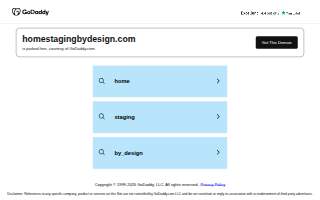 Home Staging by Design of Brookline website