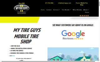 My Tire Guys - Premier Mobile Tire Shop of Brookline website