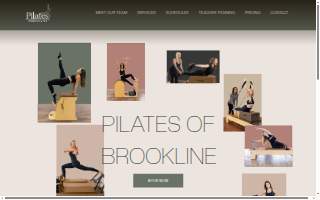 Pilates of Brookline website