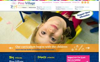Pine Village Preschool - Brookline website