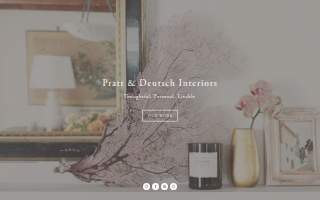 Pratt & Deutsch Interiors website