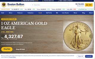 Boston Bullion website
