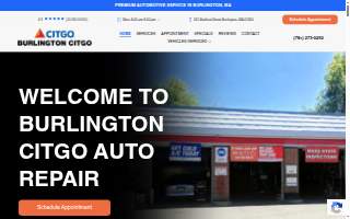 Burlington Citgo Auto Repair website