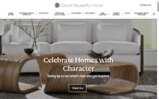 Cabot House Furniture & Design website