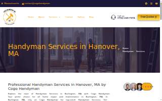 Cogo Handyman of Burlington website