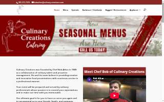 Culinary Creations website