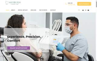 Dental Care of Burlington website