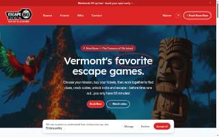 Escape Room 60 website