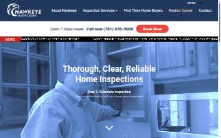 Hawkeye Inspectors - The Hawkeye Companies - Hawkeye Home Inspections of Burlington website