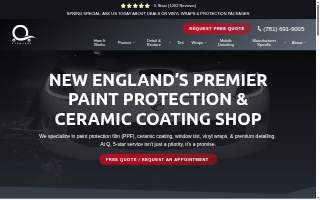 Q Car Care website