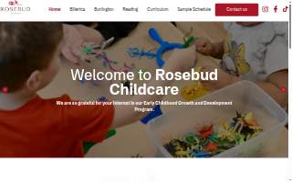 Rosebud Childcare website