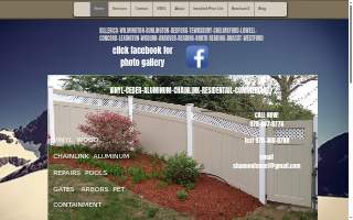 Shannon Fence Company of Burlington website