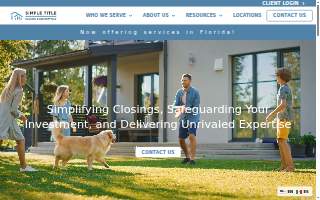 Simple Title Closing & Escrow website
