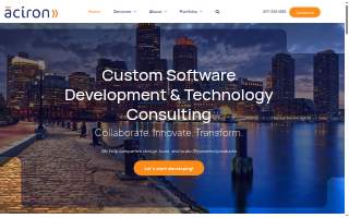 Aciron Consulting, Inc. website