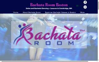 Bachata Room Boston website