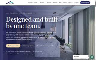 Bay State Remodeling website