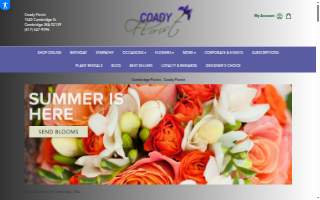 Coady Florist website