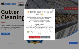 HiCleaners website