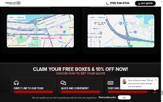 Premium Q Moving and Storage - Cambridge website
