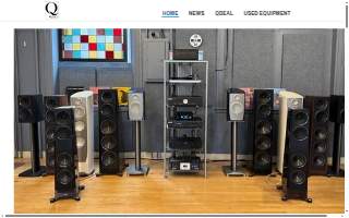 Q Audio website