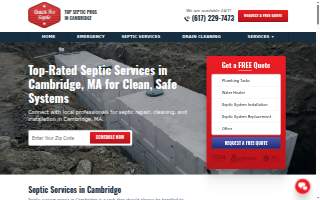 Quick Fix Septic website