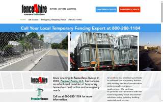 fence4hire website