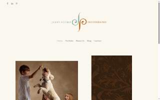 Jenny Nourse Photography website