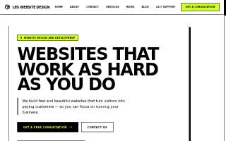 LBS Websites website
