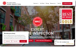 MKC Associates Home Inspection of Canton website