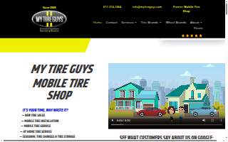 My Tire Guys - Premier Mobile Tire Shop of Canton website