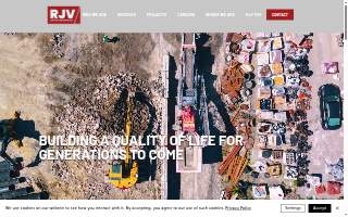 RJV Construction Corporation website