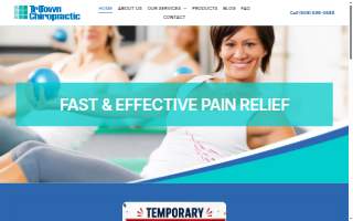TriTown Chiropractic Offices of Canton website