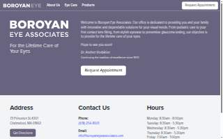 Boroyan Eye Associates website