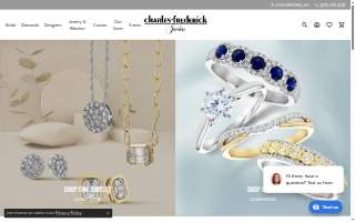 Charles Frederick Jewelers website