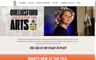 Chelmsford Center for the Arts website