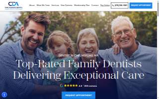Chelmsford Dental Associates website