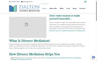 Dalton Divorce Mediation website