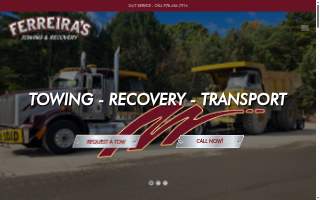 Ferreira's Towing website