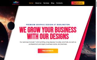 JSM Graphic Design website