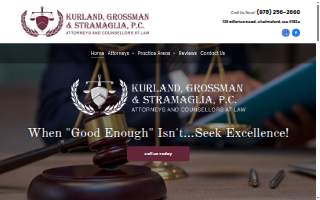 Kurland, Grossman & Stramaglia, P.C. of Chelmsford website