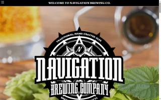 Navigation Brewing Company website