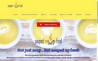 Souped up food truck of Chelmsford website