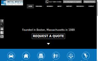 Metro Boston Insurance Agency of Chelsea website