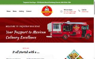Taqueria Don Roge website