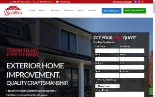 Beaulieu Home Improvement website